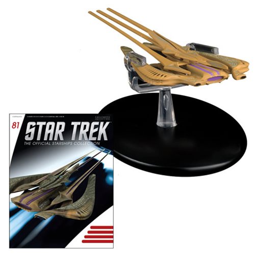 Star Trek Starships Harry Mudds Class J Ship Die-Cast Vehicle with Collector Magazine #79